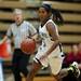 Skyline junior Cienna Rael-Whitsitt dribbles with the ball on Friday. Daniel Brenner I AnnArbor.com